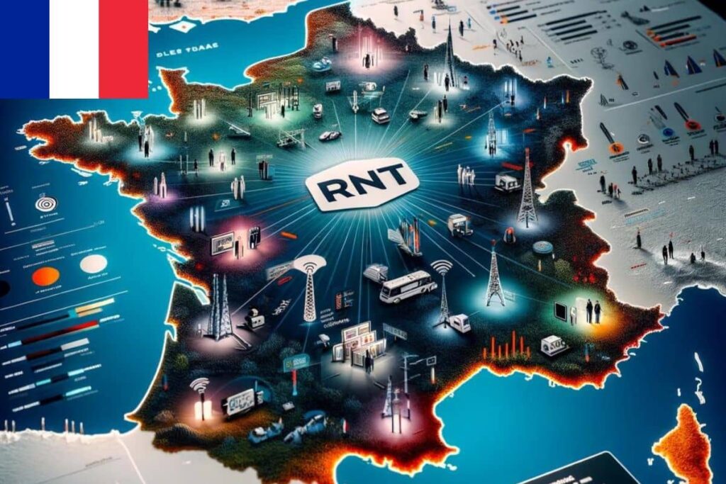 Carte interactive montrant le déploiement de la radio numérique terrestre en France.